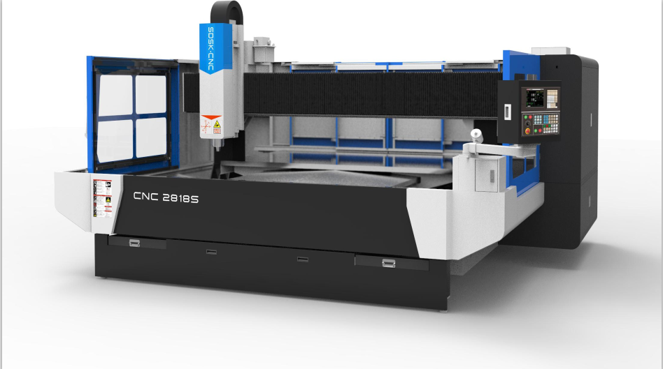 SDSK2818S    大型玻璃精雕機(jī)  玻璃磨邊打孔  茶幾玻璃面板打孔，煤氣灶面板打孔