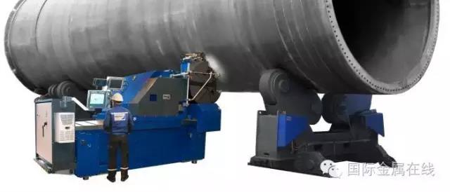 如何加工大口徑厚壁鋼管坡口，看芬蘭人的。。。